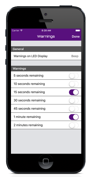 App Update v2.2: Audio Sync, Warnings & Laps